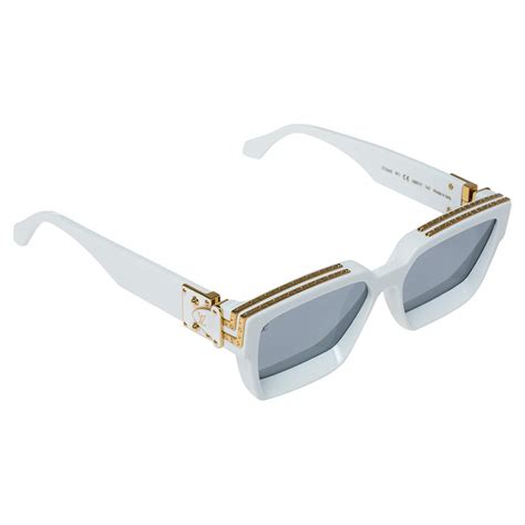 louis vuitton white glasses.